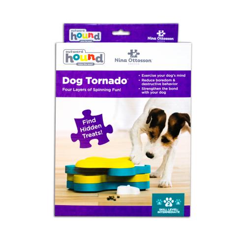 Outward Hound Dog Toy Tornado Treat Dispensing Puzzle