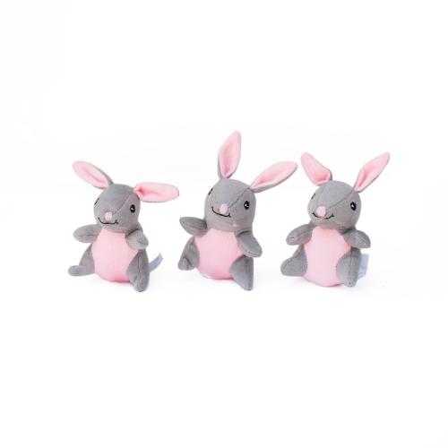 Zippy Paws Dog Toy Burrow Bunnies Refill