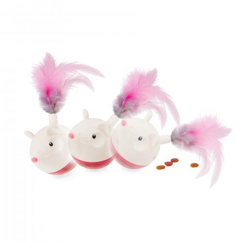 Petstages Hunt N' Swat Treat Tumbler Cat Toy