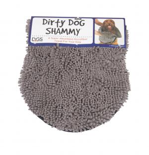 Dog Gone Smart Dirty Dog Shammy 13 x 31'' Gray
