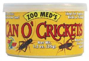 Zoo Med Can O' Crickets 60CT 1.2oz