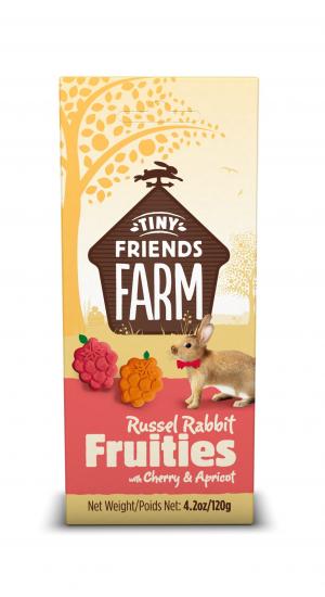 Tiny Friends Farm Small Animal Russel Rabbit Fruitees 4.2oz