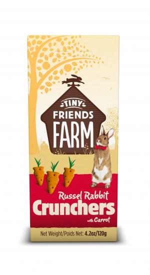 Tiny Friends Farm Small Animal Russel Rabbit Crunchers 4.2oz