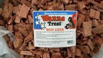 Wanna Treat Dog Treats Beef Liver 16oz