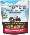 Tucker's Freeze Dried Raw Dog Beef Pumpkin 14oz