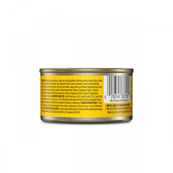 Wellness Complete Health Cat Gravies Salmon Entree 3oz Can
