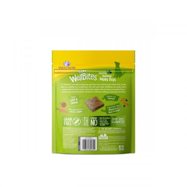 Wellness Wellbites Soft Grain Free Dog Treats Lamb & Salmon 6oz