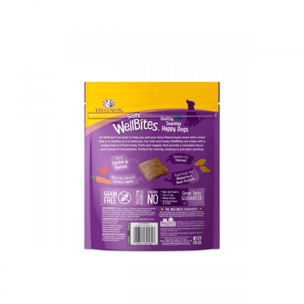 Wellness Rewarding Life Soft Grain Free Dog Treats Chicken & Venison 6oz