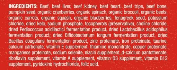 Stella & Chewy's Dog Beef Freeze Dried Raw Dinner Patties 14oz