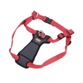 Coastal Walk Right Padded Harness Large Red