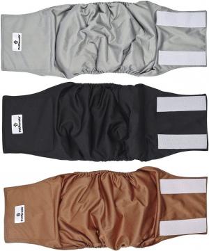 Pet Parents Dog Belly Bands Natural Large