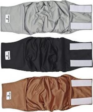 Pet Parents Dog Belly Bands Natural Small