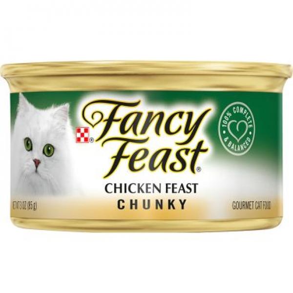 Purina Fancy Feast Cat Chunky Chicken 3oz Can