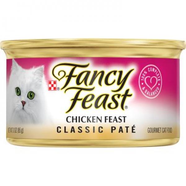 Purina Fancy Feast Cat Classic Pate Chicken 3oz Can