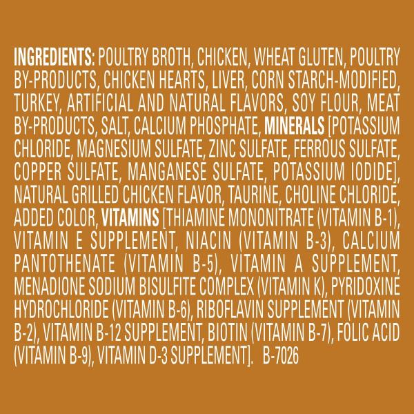 Purina Cat Fancy Feast Gravy Lovers Chicken Hearts 3oz Can