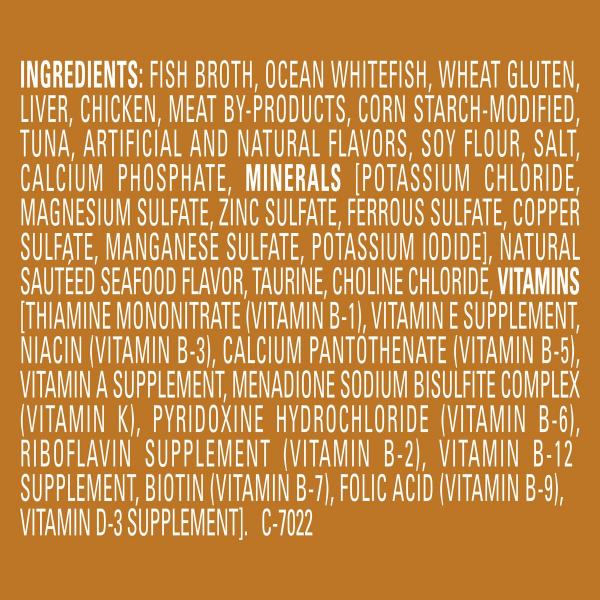 Purina Fancy Feast Cat Gravy Lovers Ocean Whitefish & Tuna Pate 3oz Can