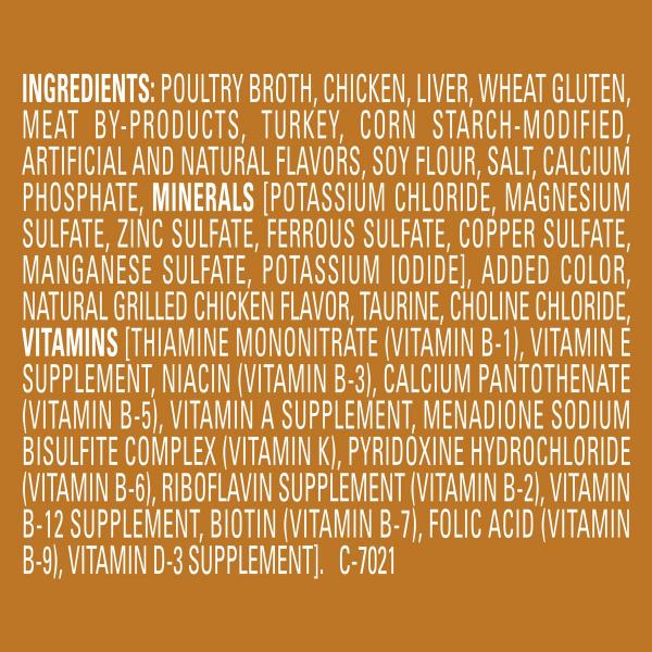 Purina Fancy Feast Cat Gravy Lovers Grilled Chicken 3oz Can