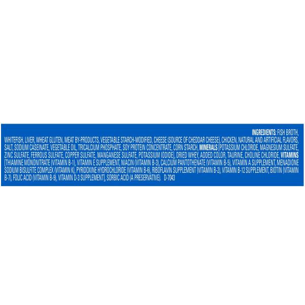 Purina Fancy Feast Cat Delights Grilled Whitefish & Cheddar Cheese in Gravy