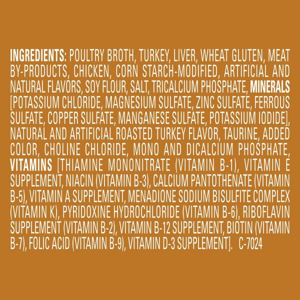 Purina Fancy Feast Cat Gravy Lovers Grilled Turkey 3oz Can