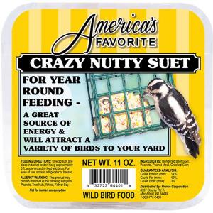 America's Favorite Crazy Nutty Suet 11oz