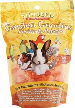 Sunseed Bird Treats Garden Goodies Papaya 5oz