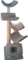 Cat Tree 4 Perches with Tunnel and Rope 24 x 24'' base, 66'' tall