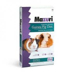Mazuri Guinea Pig Food Timothy-Based Diet 25#