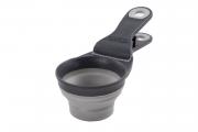 Dexas Collapsible Klipscoop Gray .5 cup