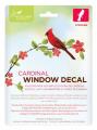 Pacific Bird & Supply Cardinal Decal 4 Pack