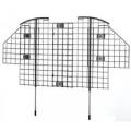 Midwest Car Universal Wire Mesh Barrier Black