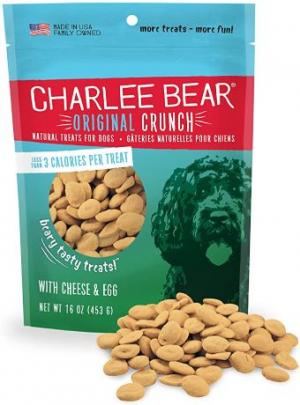 Charlee Bear Dog Treats Cheese & Egg 16oz