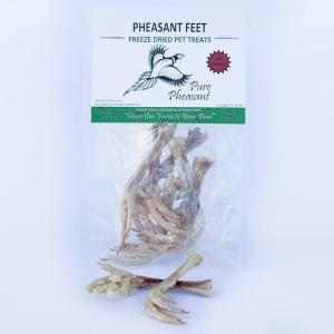 Pure Pheasant Freeze Dried Feet 2oz