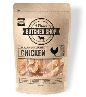 4Paws Butcher Shop Chicken Jerky 4oz
