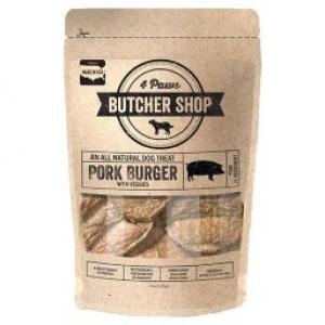 4Paws Butcher Shop Pork Burger 4oz