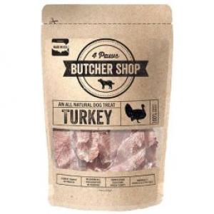 4Paws Butcher Shop Turkey Jerky 4oz
