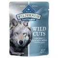 Blue Buffalo Wilderness Wild Cuts Dog Grain Free Chicken Pouch 3oz  