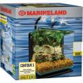 Marineland Desktop LED Glass Aquarium Contour 3 Gallon