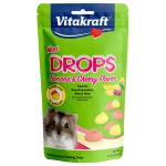 Vitakraft Drops Mini Banana & Cherry Treats For Small Animals 2.5oz
