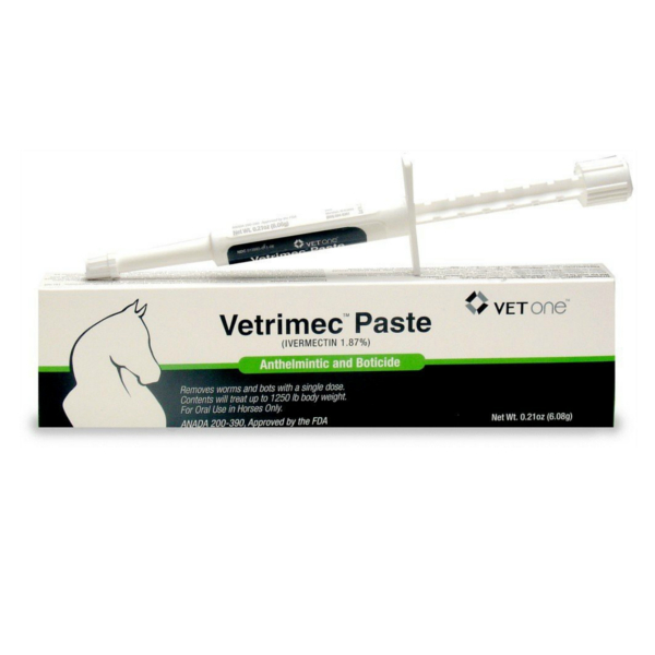 Vetrimec Ivermectin Paste Dewormer 0.21oz 1 Dose