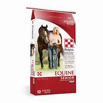 Purina Equine Senior Horse Feed 50#