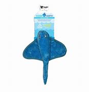 Spunky Pup Dog Toy Clean Earth Stingray Small