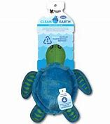 Spunky Pup Dog Toy Clean Earth Turtle Small