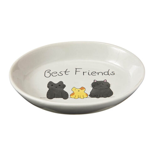 Best Friends Cat Dish 6"