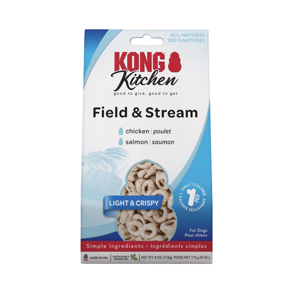 Kong Dog Treat Light & Crispy Field & Stream 4oz