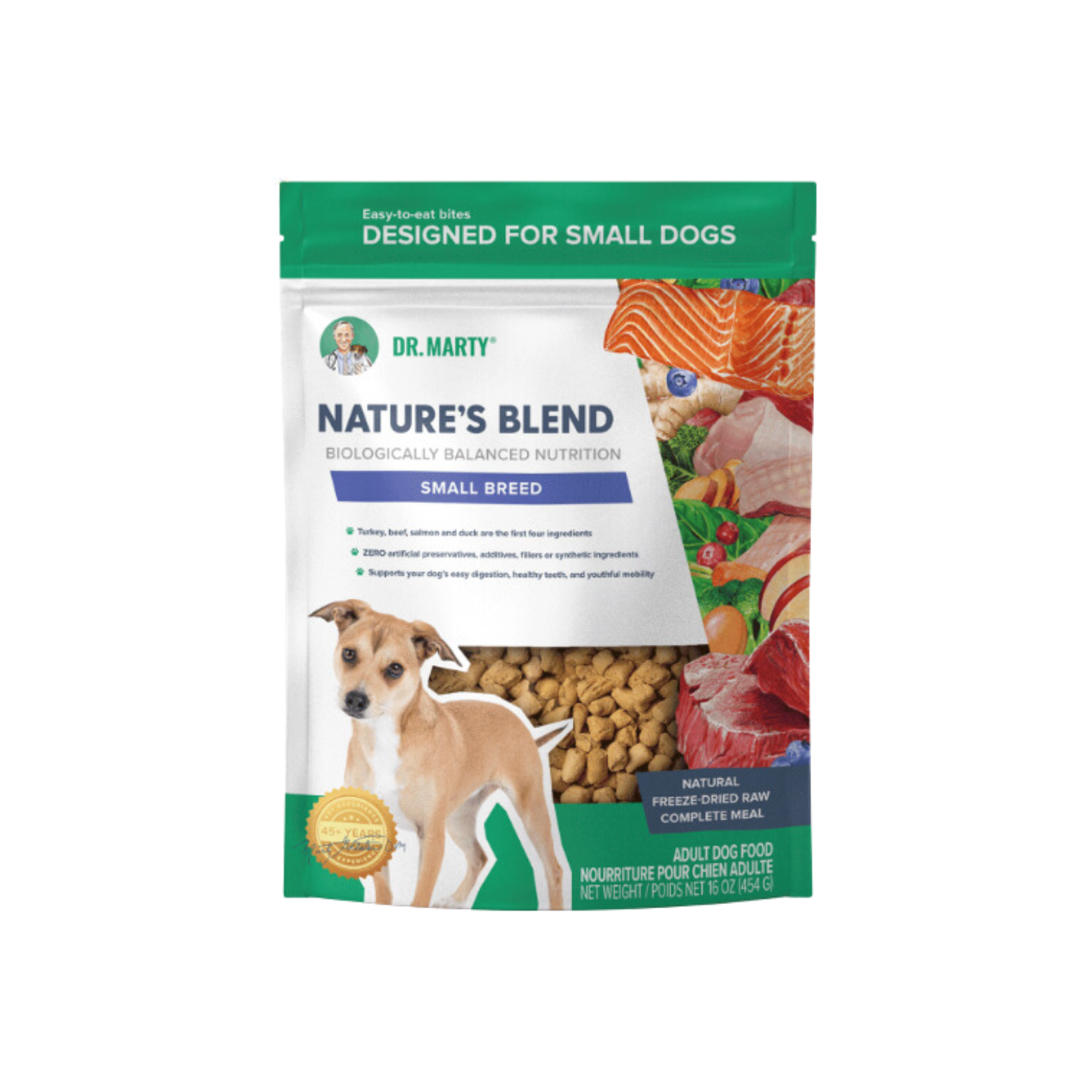 Dr Marty Dog Food Freeze Dried Nature's Blend Small Breed 48oz