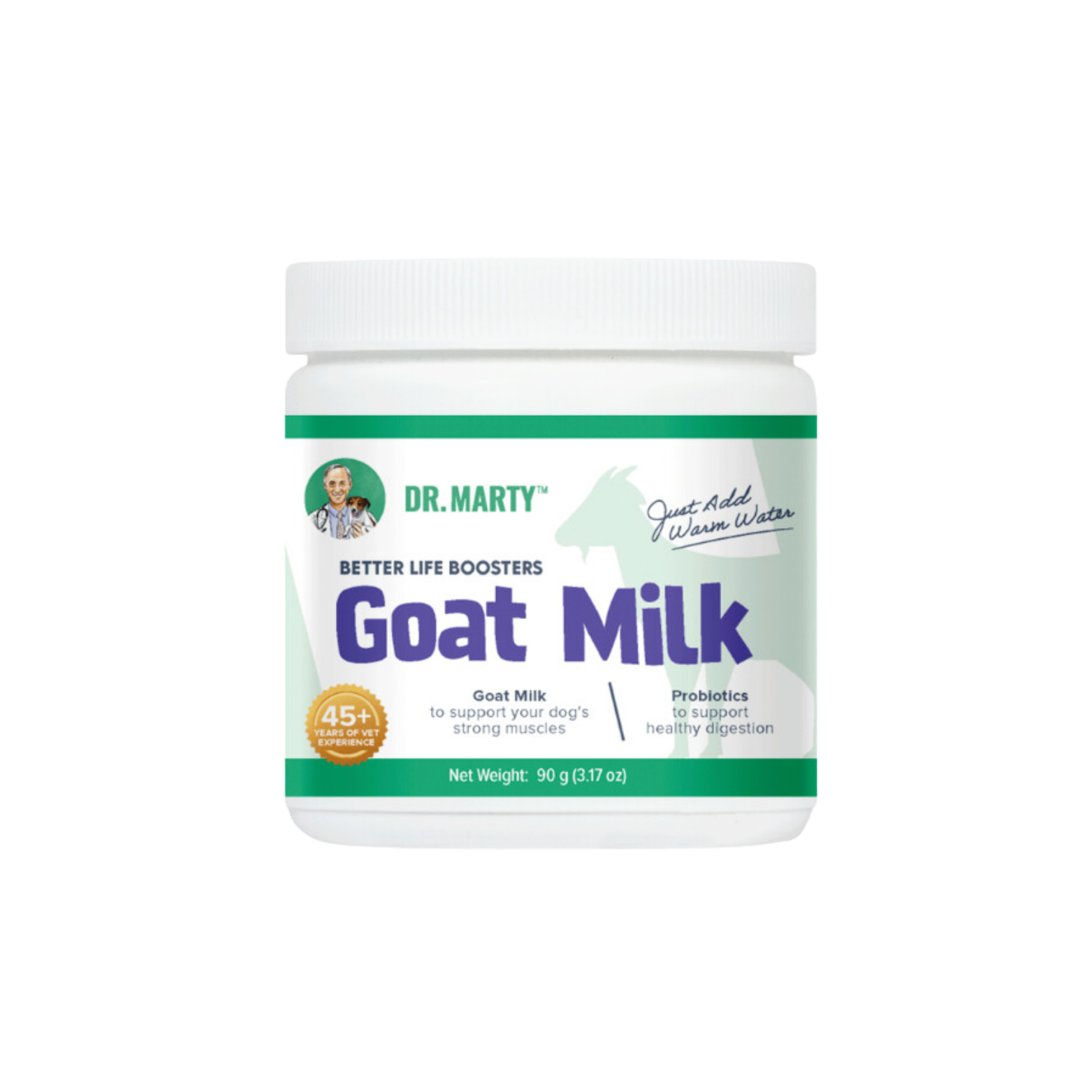Dr Marty Supplement Dog Better Life Boosters Goat Milk Powder 3.17oz