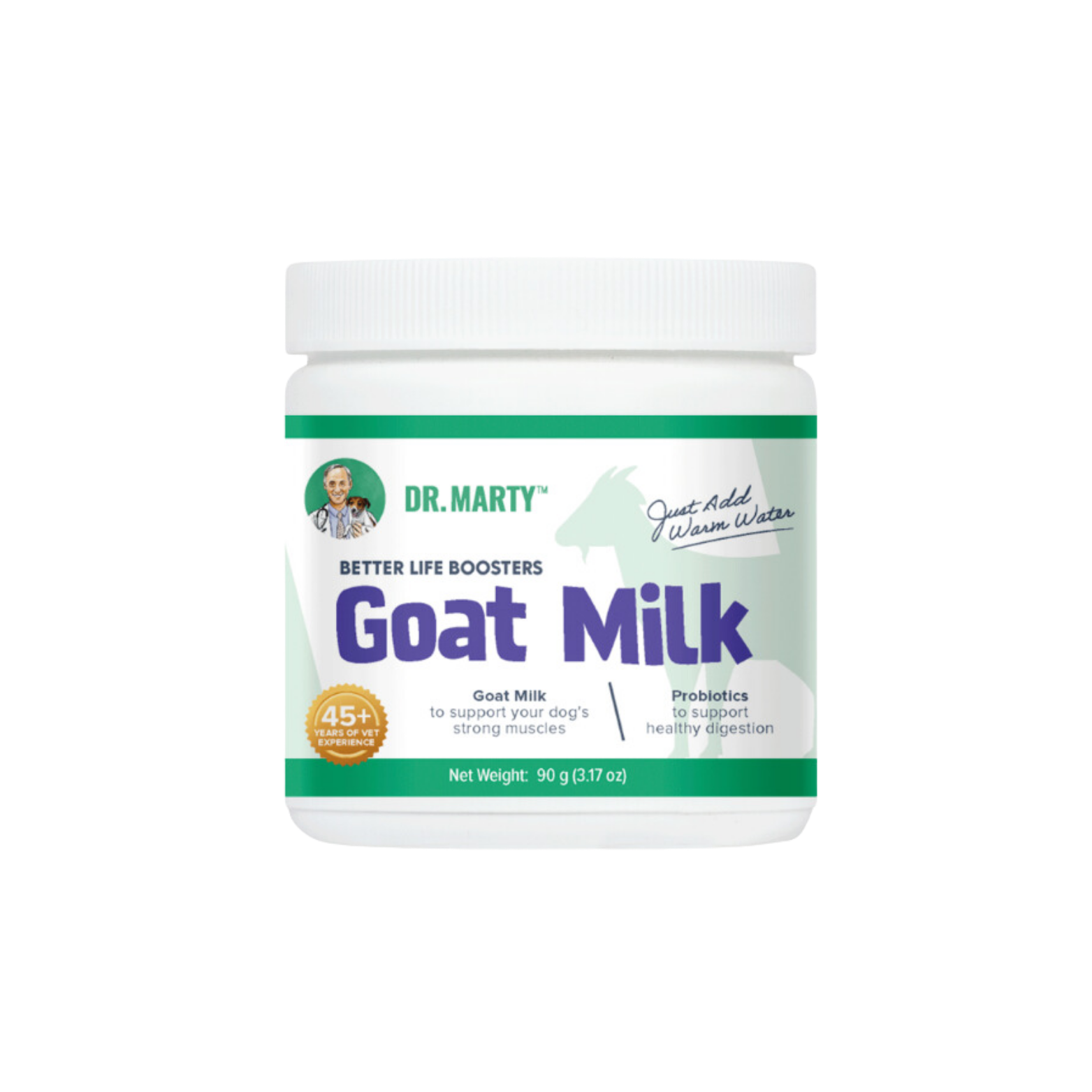 Dr Marty Dog Better Life Boosters Goat Milk Supplement 3.17oz
