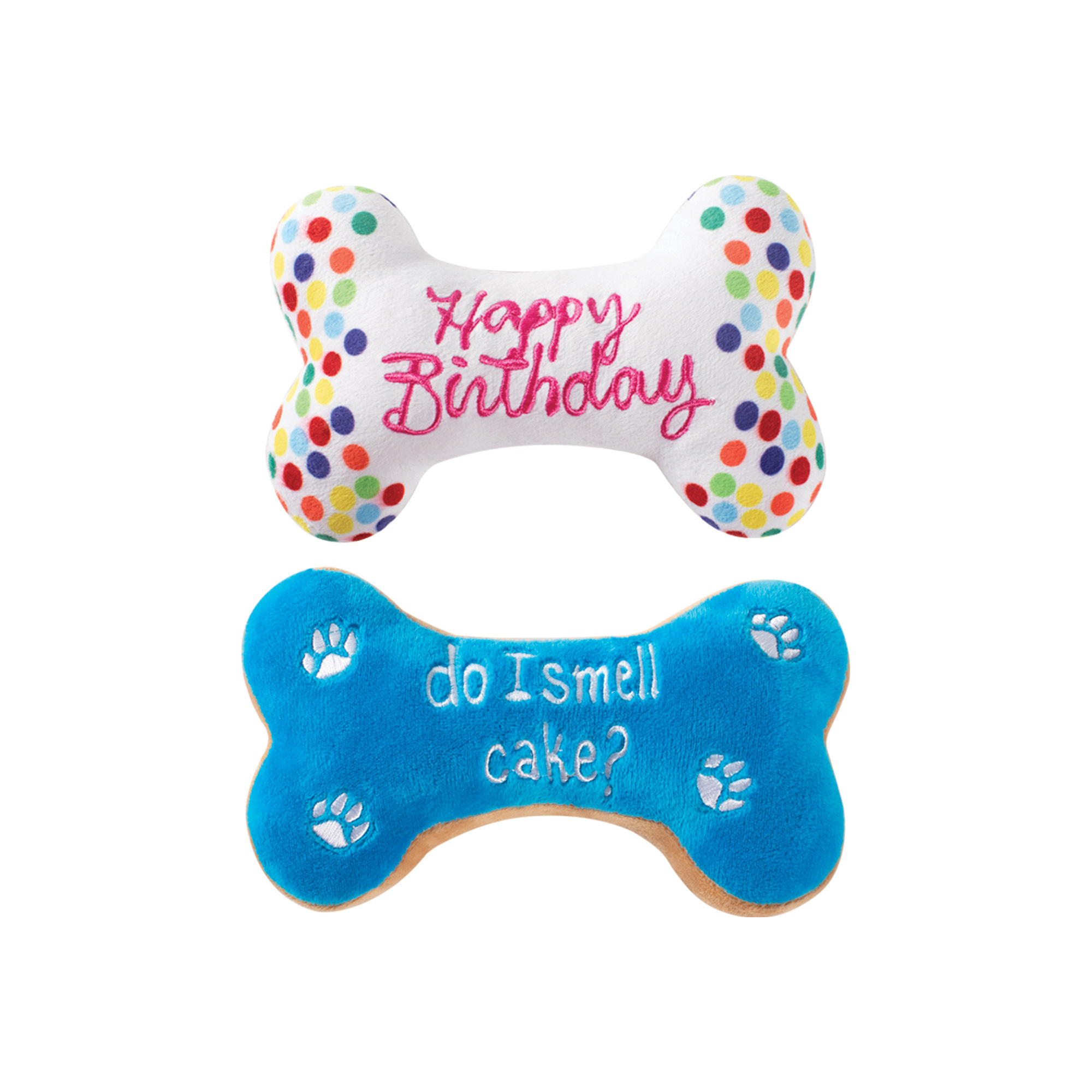 Fringe Dog Toy Birthday Bone Cookies
