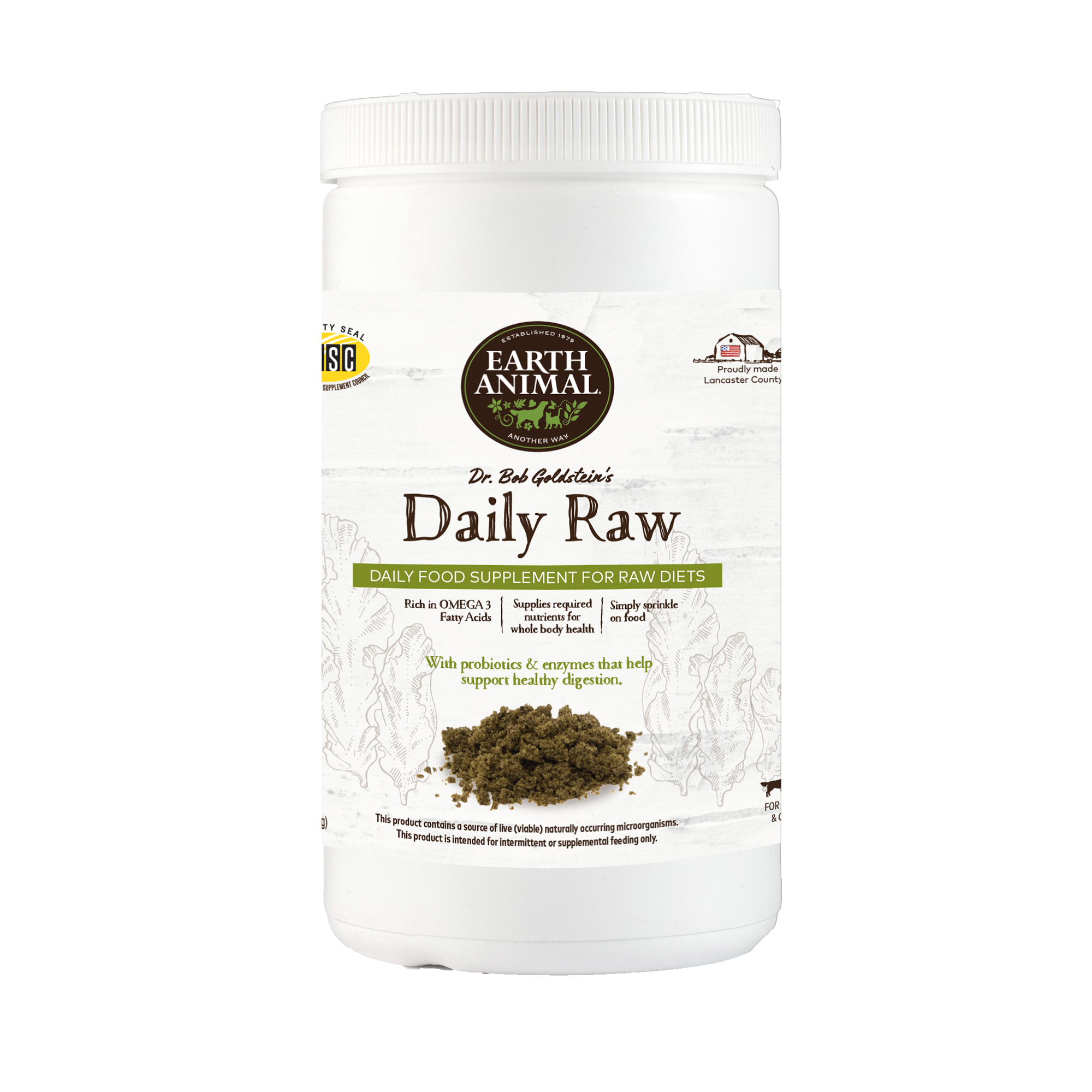 Earth Animal Dog Daily Raw Supplement 1#