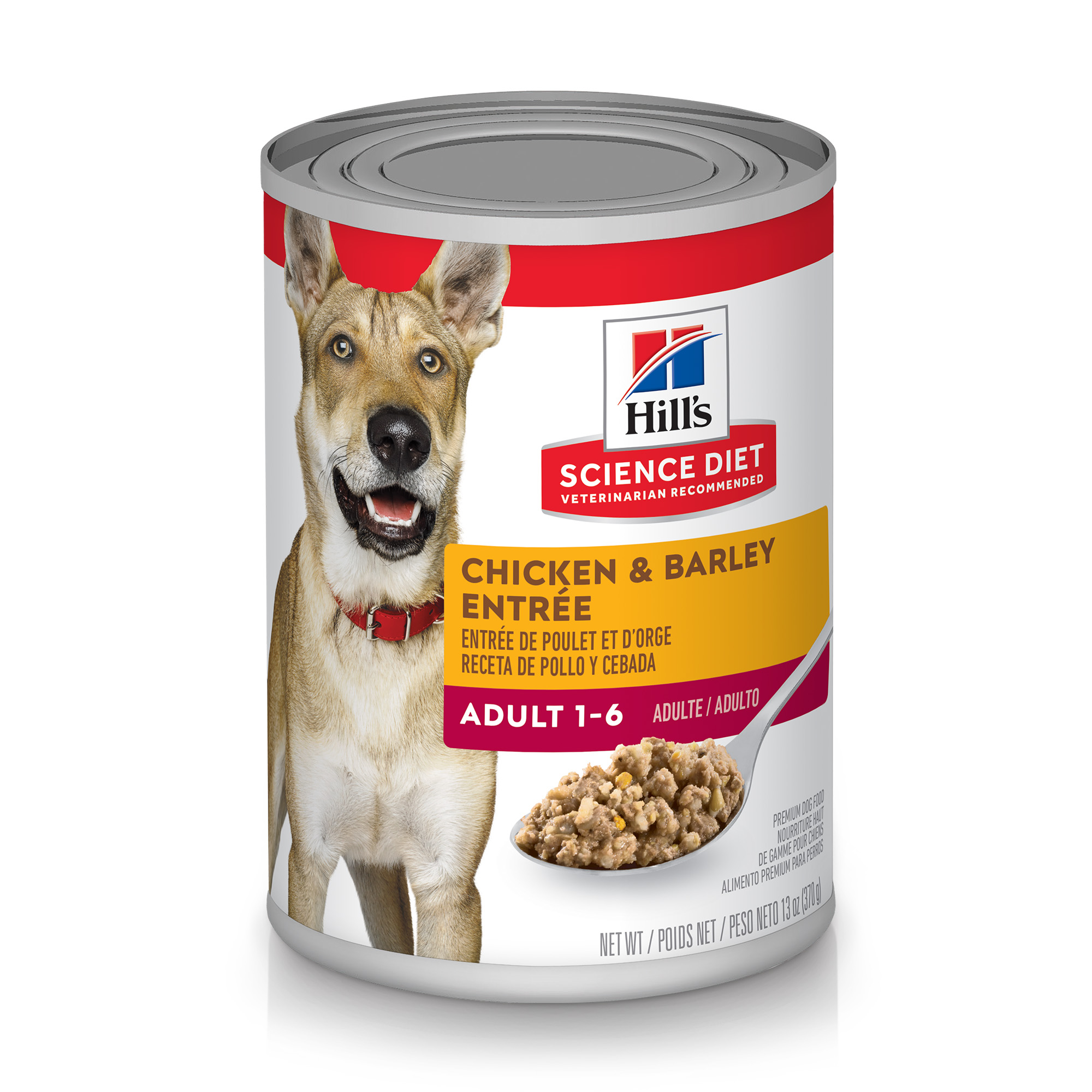 Science Diet Adult Dog Chicken & Barley Entree Wet Dog Food 13oz Can